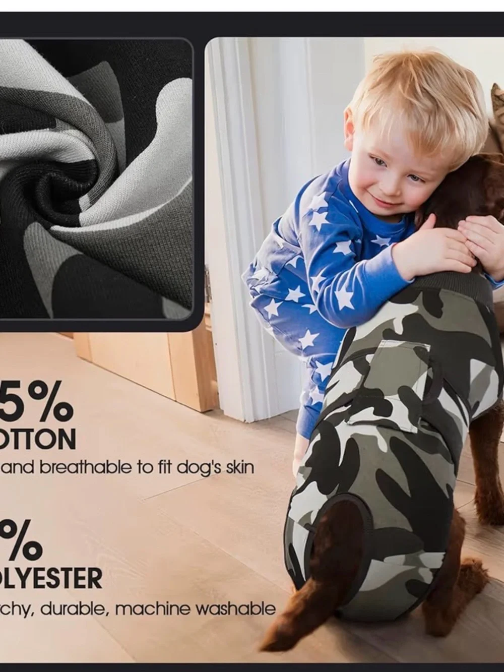 Dog XXL recovery Suit Male Female